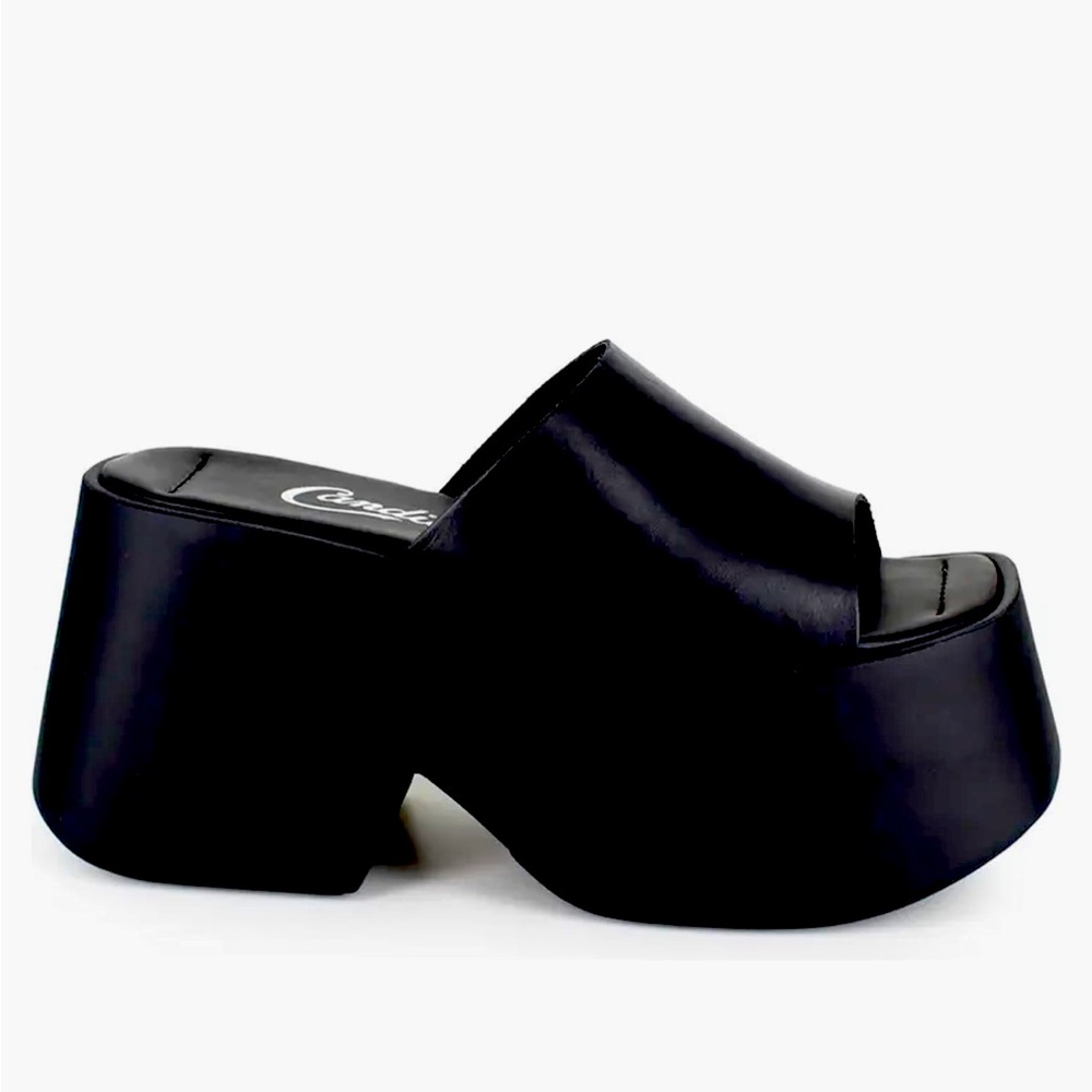 CANDIES Dana Platform Slide Sandal